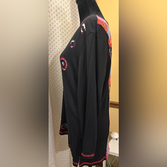 Parsley & Sage Patchwork Boho Top - Picture 4 of 6